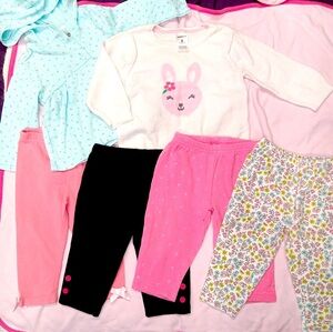 Baby Girls 8pc Bundle 6M